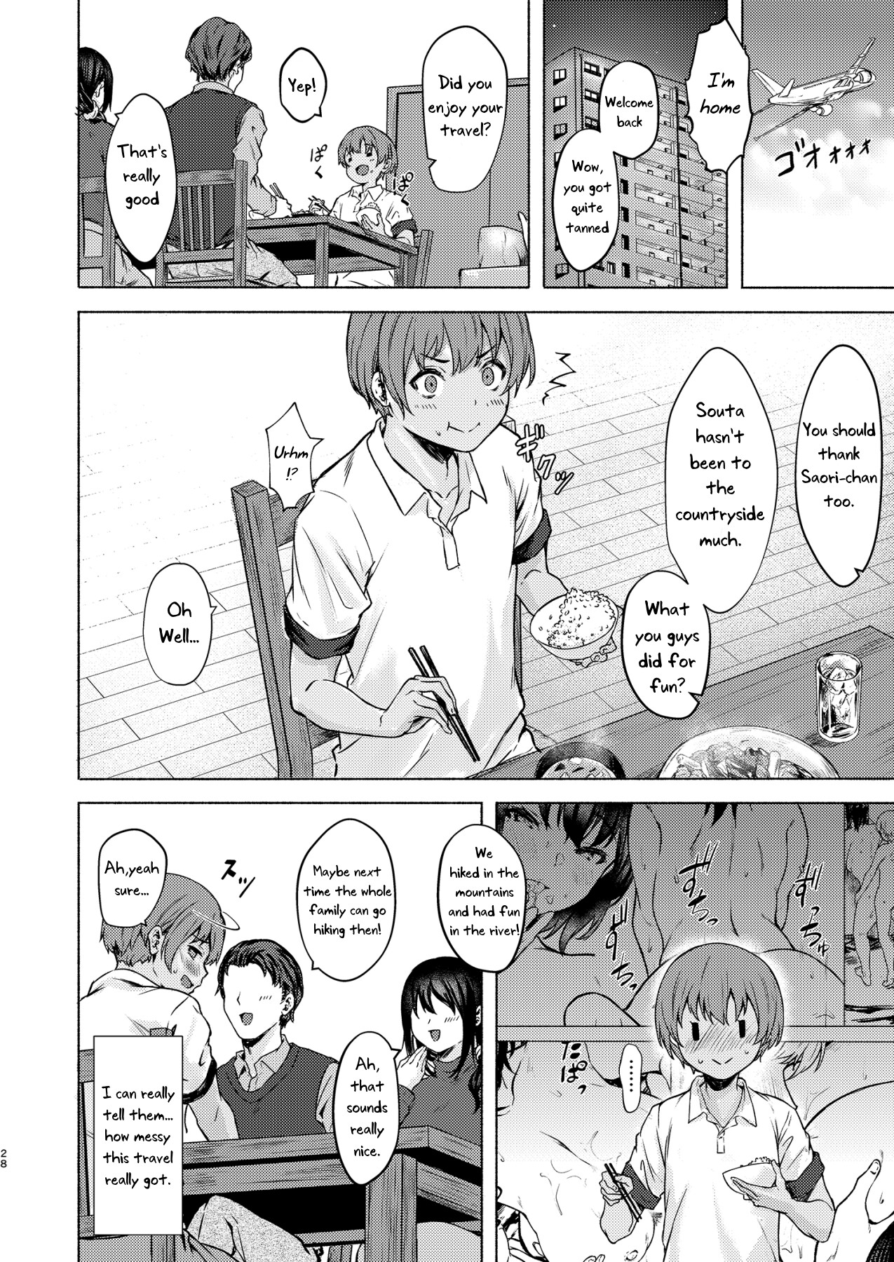 Hentai Manga Comic-Saori-chan is Clumsily and Sexy-Read-25